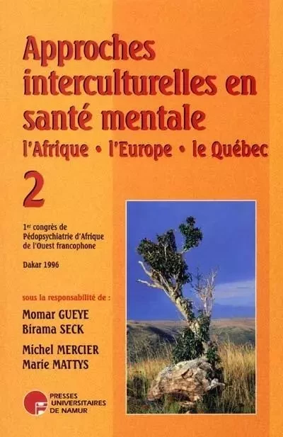 APPROCHES INTERCULTURELLES EN SANTE MENTALE  - L'AFRIQUE, L'EUROPE, LE QUEBEC 2 -  - PU NAMUR