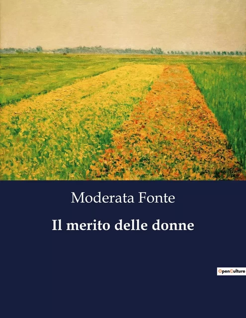 Il merito delle donne - Moderata Fonte - CULTUREA