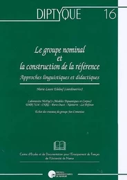 LE GROUPE NOMINAL ET LA CONSTRUCTION DE LA REFERENCE