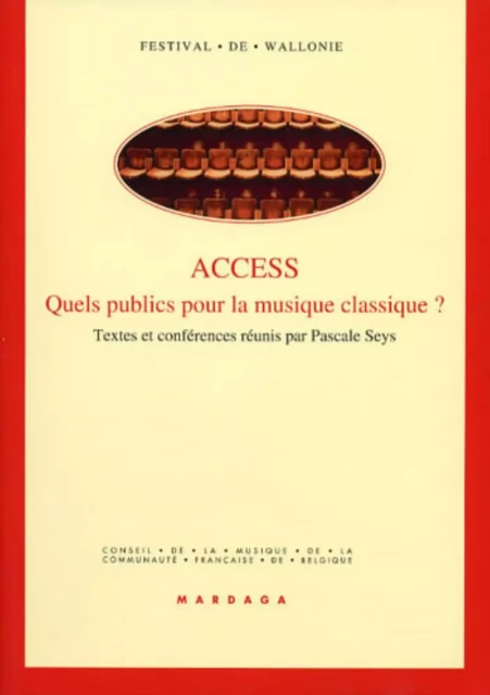 ACCESS - Pascale Seys - MARDAGA PIERRE