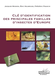 CLE D'IDENTIFICATION DES PRINCIPALES FAMILLES D'INSECTES D'EUROPE