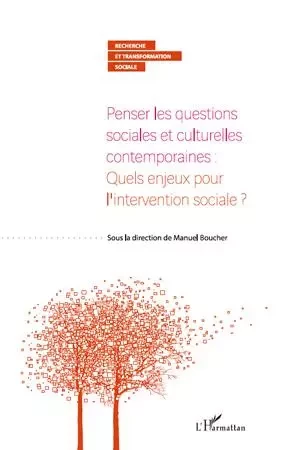 Penser les questions sociales et culturelles contemporaines : quels enjeux pour l'intervention sociale ? - Manuel BOUCHER - Editions L'Harmattan