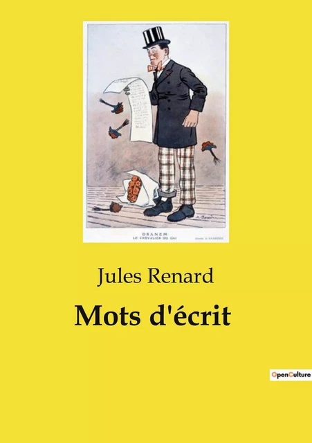 Mots d'écrit - Jules Renard - CULTUREA