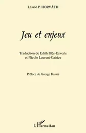 Jeu et enjeux