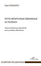 Petite métaphysique démiurgique du pourquoi