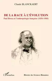 De la race à l'évolution