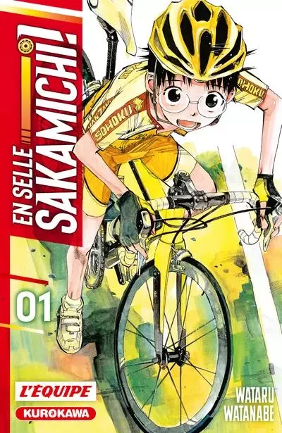 En Selle, Sakamichi ! - tome 1 - Wataru Watanabe - Univers Poche