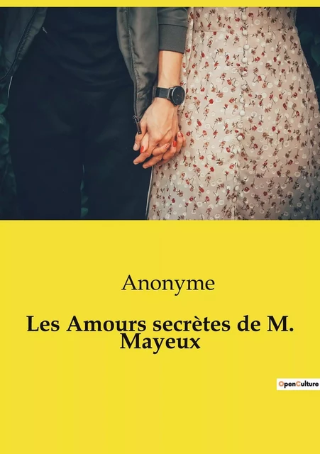 Les Amours secrètes de M. Mayeux -  Collectif - CULTUREA