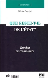 Que reste-t-il de l'Etat?