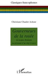 Gouverneurs de la rosée