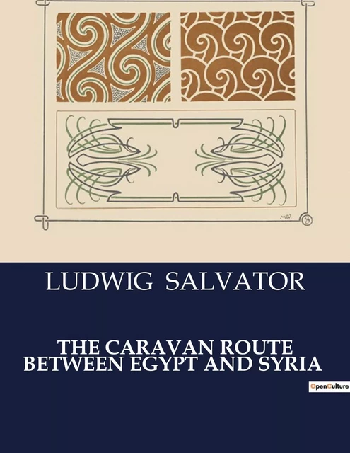 THE CARAVAN ROUTE BETWEEN EGYPT AND SYRIA - LUDWIG SALVATOR - CULTUREA