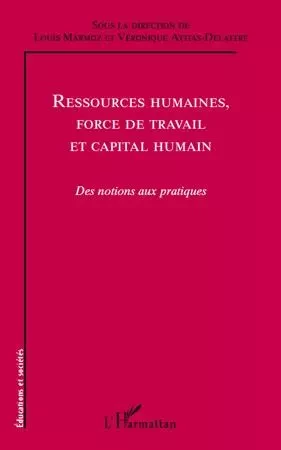 Ressources humaines, force de travail et capital humain -  - Editions L'Harmattan