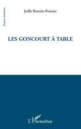 Les Goncourt à table