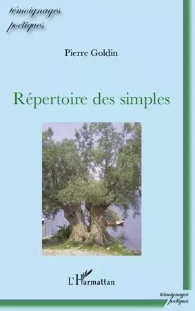 Répertoire des simples - Pierre Goldin - Editions L'Harmattan