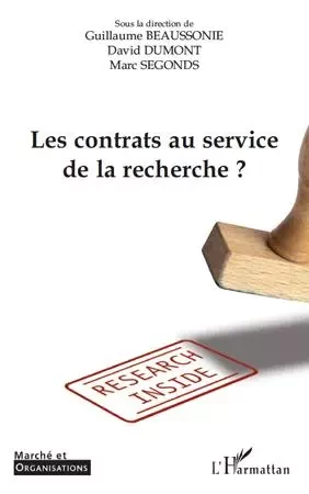 Les contrats au service de la recherche -  - Editions L'Harmattan