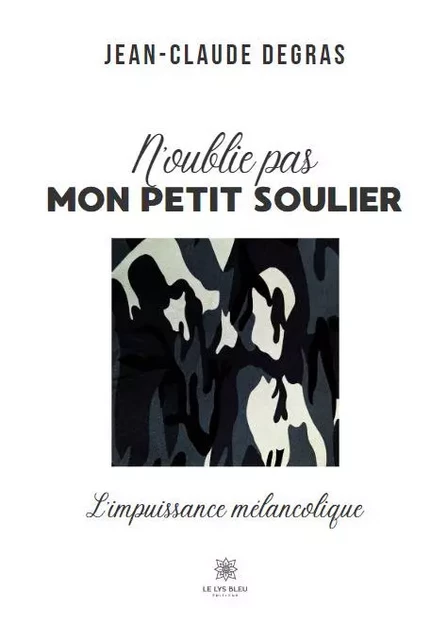 N’oublie pas mon petit soulier  - L’impuissance mélancolique - Jean-Claude Degras - LE LYS BLEU