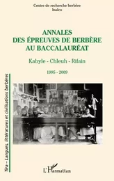 Annales des épreuves de berbère au baccalauréat