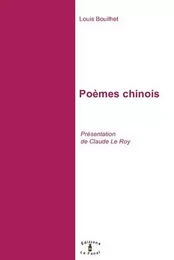 Poemes chinois