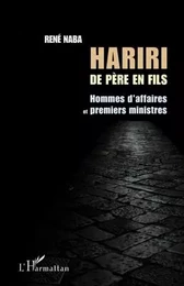 Hariri de père en fils