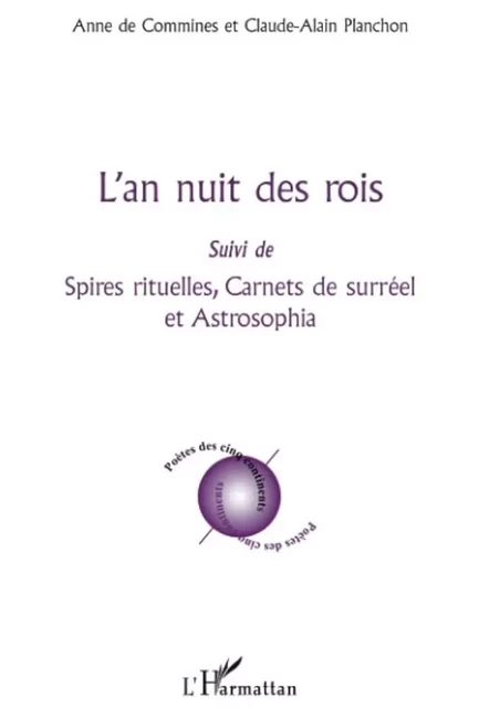 L an nuit des rois - Anne de Commines - Editions L'Harmattan