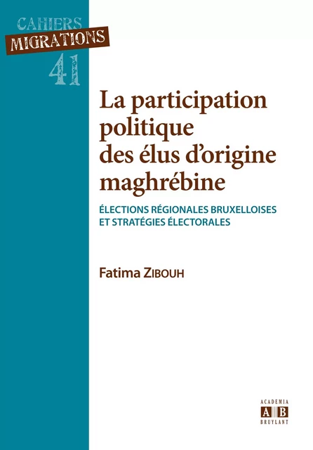 La participation politique des élus d'origine maghrébine - Fatima Zibouh - ACADEMIA