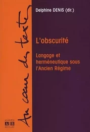 L'obscurité