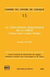 LA CONCEPTION SEMANTIQUE DE LA VERITE