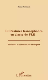 Littératures francophones en classe de FLE