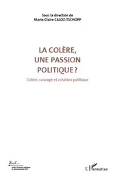 La colère, une passion politique ? (Volume 3)