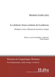 Le dialecte franc-comtois de Landresse