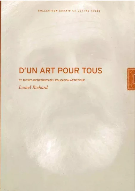 D'un Art Pour Tous - Lionel Richard - La lettre volée