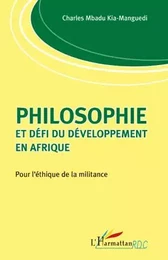 Philosophie et défi du développement en Afrique