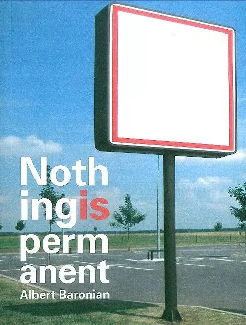 Nothing Is Permanent -  Collectif - La lettre volée