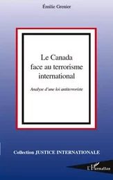 Le Canada face au terrorisme international