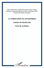 La formation en entreprise