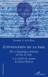 L'invention de la paix