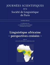 Linguistique africaine : perspectives croisées