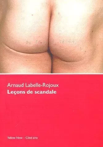 Lecons de Scandale - Arnaud Labelle-Rojoux - Yellow Now