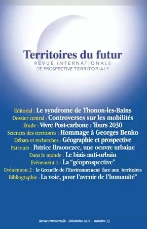 Territoires du futur -  - Editions L'Harmattan