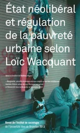 État Neoliberal et Regulation de la Pauvrete Urbaine