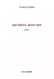 pas blancs, allure rose