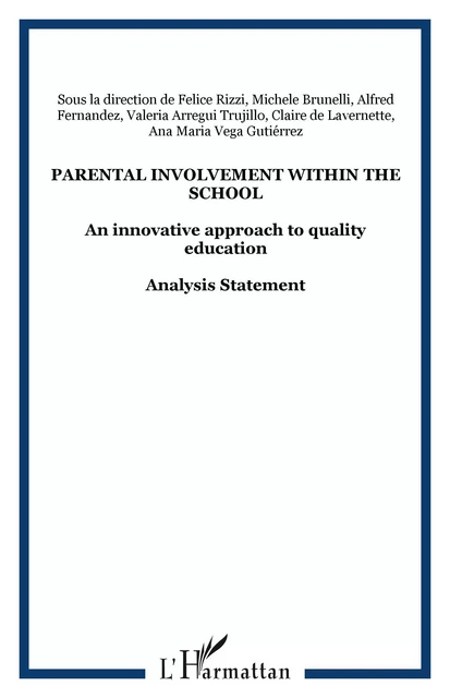 Parental involvement within the school -  - Editions L'Harmattan