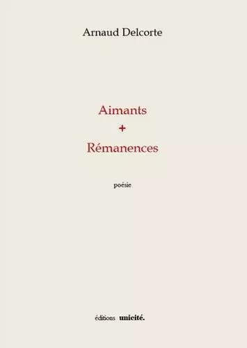 Aimants + Rémanences - Arnaud Delcorte - UNICITE