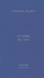 Le verbe et l'eau