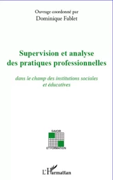 Supervision et analyse des pratiques professionnelles