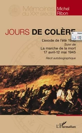 Jours de colère