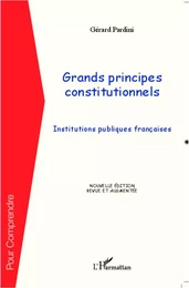 Grands principes constitutionnels