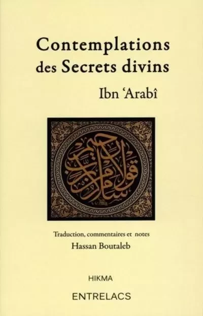 Contemplations des Secrets divins - Ibn Arabi - Dervy