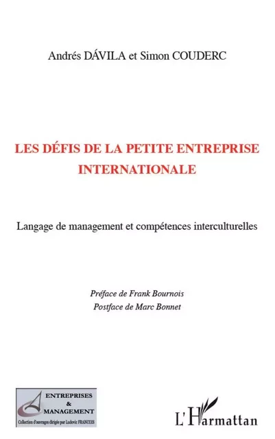 Les défis de la petite entreprise internationale - Andrés Davila, Simon Couderc - Editions L'Harmattan