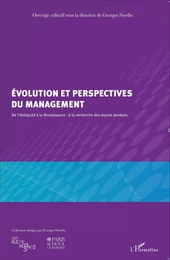 Evolution et perspectives du management